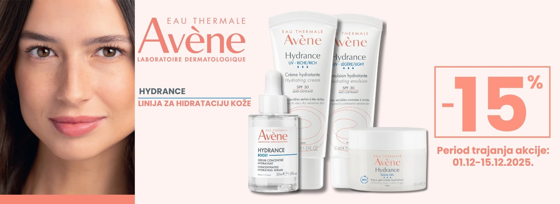 Avene Hydrance popust 12/25 brend - Srbotrade